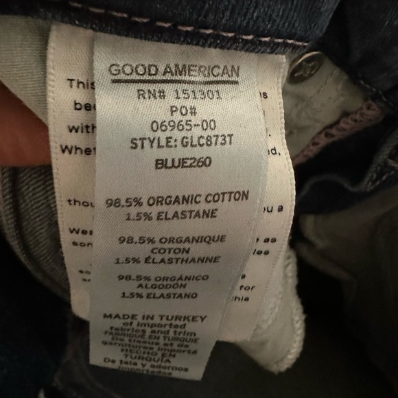 Good American - Good Legs dark medium blue - size 2 or 26 - Picture 6 of 6